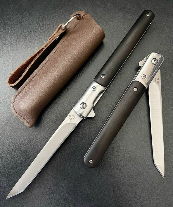 ÇELİK DERİ KILIFLI ÇAKİ 22 CM