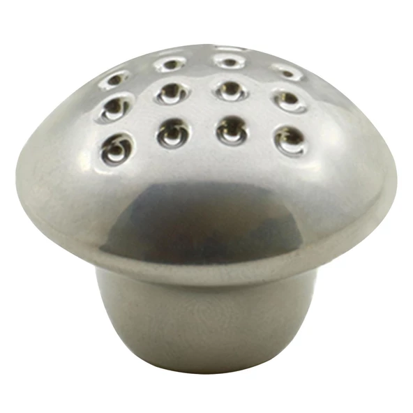 Noktalı Mantar Düğme Kulp Mobilya Mutfak Çekmece Dolap Dolabı Kapak Kulpu Kulbu Krom Metal Kulpları - 6