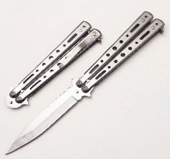 22 Cm  Çelik Kemer Klipsli Kamp & Outdoor Çakısı