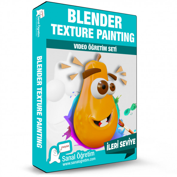 Blender Texture Painting Video Ders Eğitim Seti