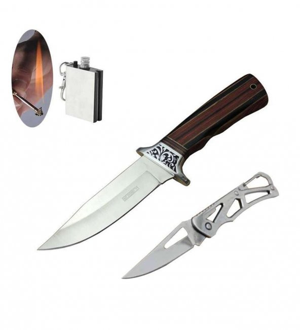 Lanmarkk Serisi A058-1 26.5 CM Kamp Bıçak Seti 488