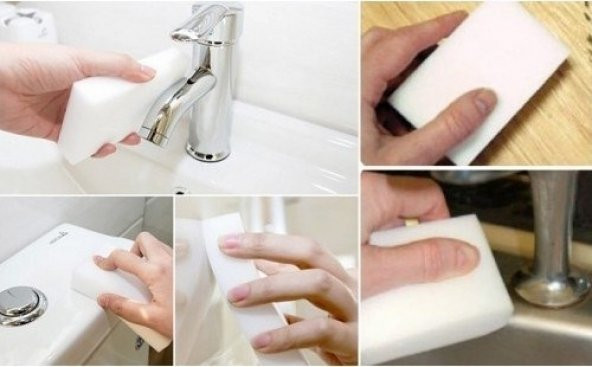 Çok Amaçlı Leke Çıkarıcı Sihirli Temizlik Süngeri 1 Adet