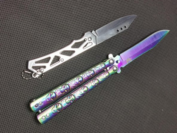21cm Benchmade Gökkuşağı Kelebek ve 17cm Alaska Çakı