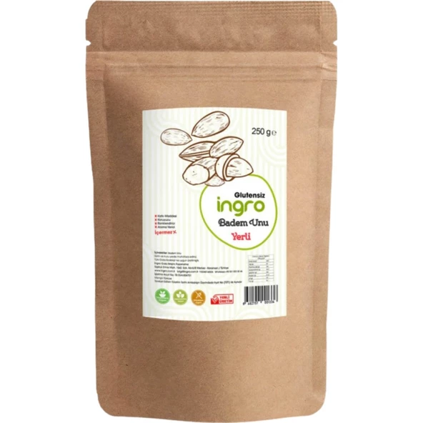 Glutensiz Badem Unu (Yerli) 250 g