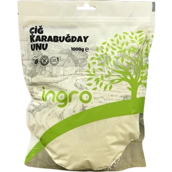 Glutensiz Çiğ Karabuğday Unu (Greçka Unu) 1 Kg