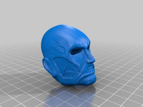 Titan Colossal Titan Maskesine Saldırı Plastik Aparat - 1