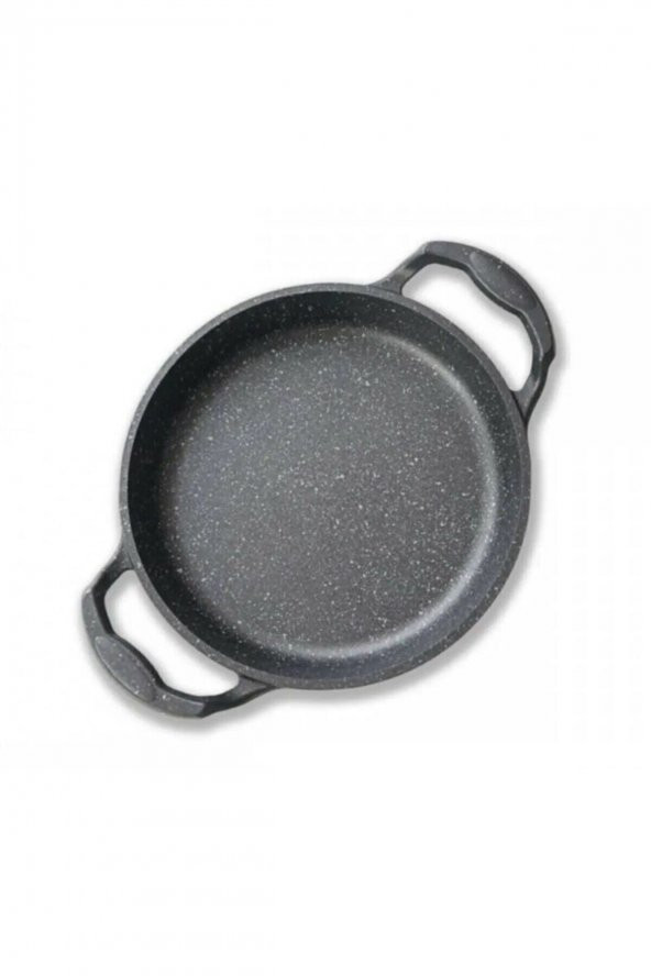 Eda 2 li granit döküm sahan tava seti - yanmaz yapışmaz 16/18 cm 2 boy - 2