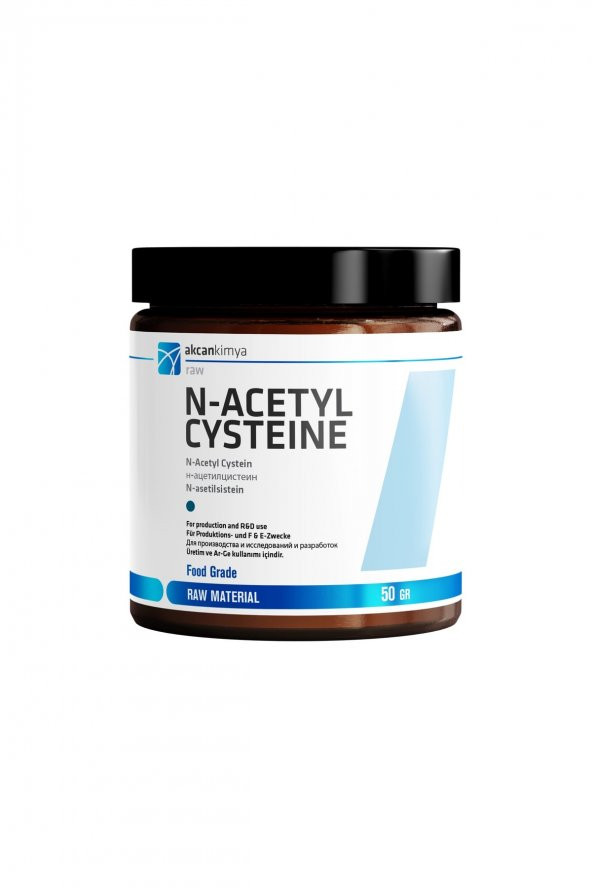Akcan N-Acetyl Cysteine (Asetilsistein) NAC 50 gr