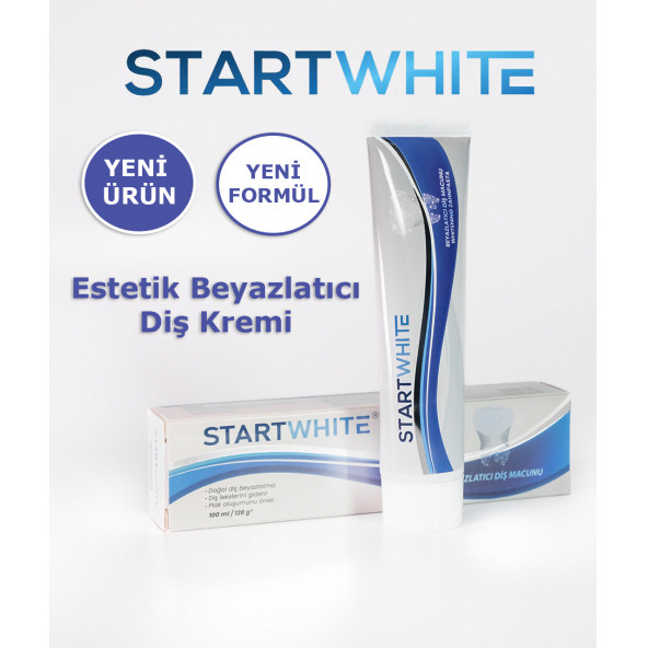 STARTWHITE Beyazlatıcı Diş Macunu 100 Ml / 128 Gr