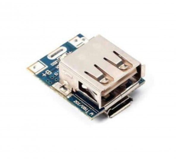 Powerbank Şarj Modülü Lityum 18650 Pil Şarj Cihazı 5v Micro Usb