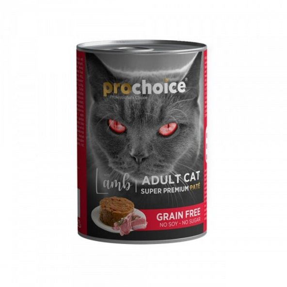 Prochoice Kuzulu Pate Konserve Yetişkin Kedi Maması 400 G