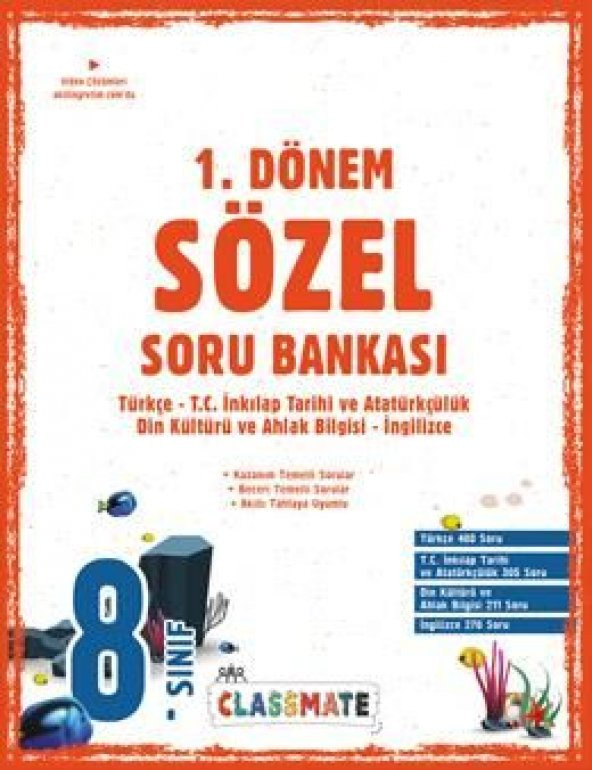 Okyanus 8. Sınıf Sözel 1. Dönem Classmate Soru Bankası - 2