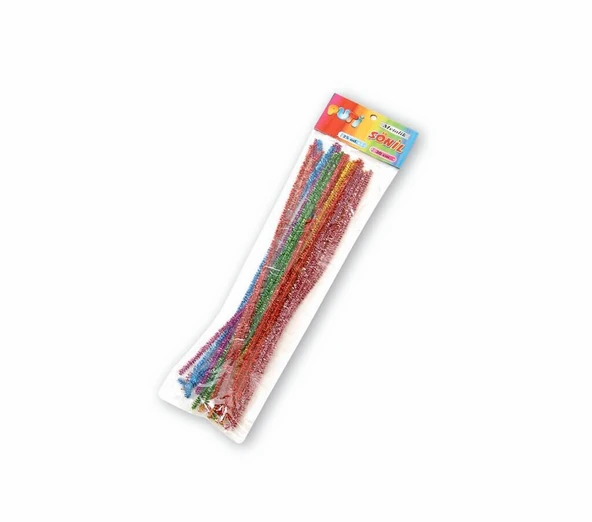 Puti Metalik 30cm Şönil / 4421