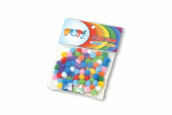 Puti Pon Pon 10mm / 4445 ürün görseli