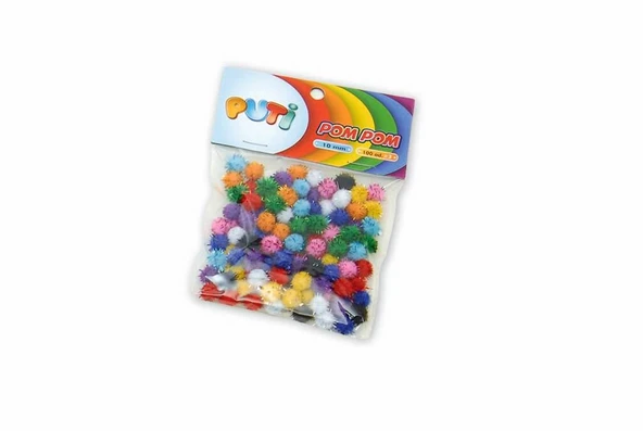 Puti Pon Pon Metalik 30mm / 4490