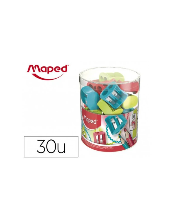 Maped Vivo Kalemtraş Çift Bıçaklı Öğrenci Kalemtıraşı (30 Lu Paket) - 2