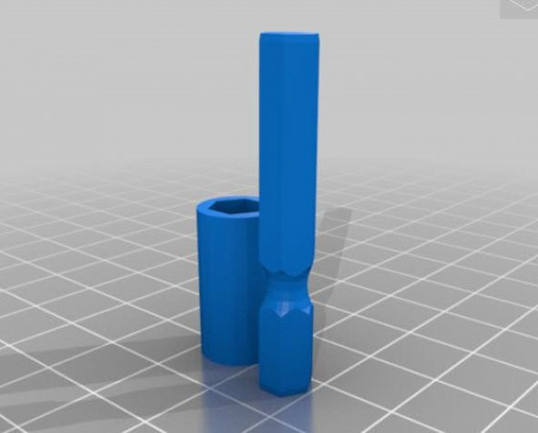Hex Matkap Ucu Kullanışlı Araç Plastik Aparat