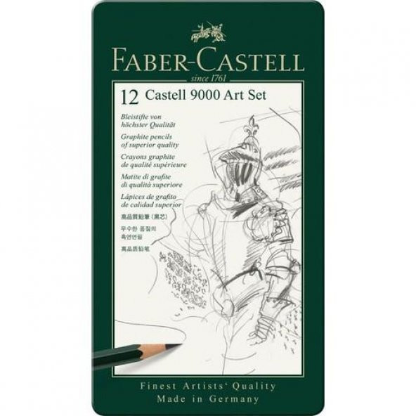 FABER KURSUN KALEM  9000 8B-2H 12 LI (5160119065) - 2