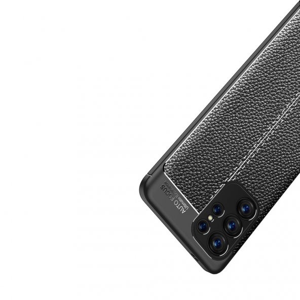 Samsung Galaxy S23 Ultra Kılıf Deri Tarzı Niss Silikon Case Kapak - 5