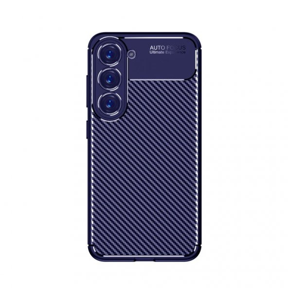 Samsung Galaxy S23 Kılıf Karbon Silikon Case Kapak - Resim 11