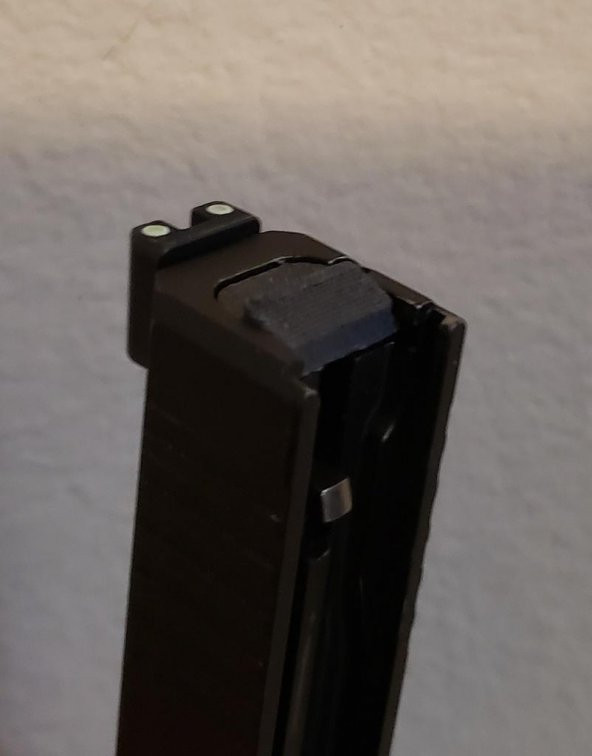 Glock 43 Zırh Slayt Arka Plaka Plastik Aparat