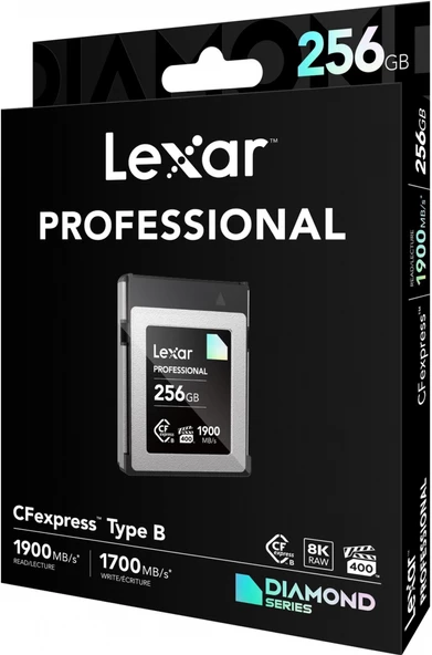 Lexar 256GB CFexpress Diamond Type-B Hafıza Kartı