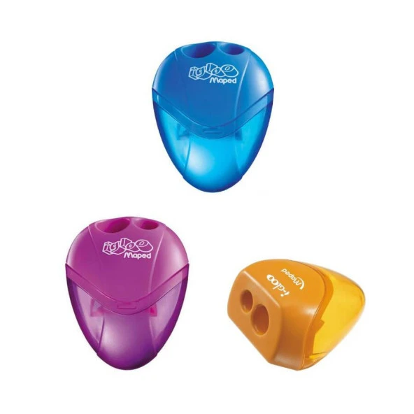 Maped Öğrenci Kalemtraşı I-Gloo Çiftli Kalemtraş (30 Lu Paket) - 2