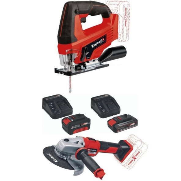 Einhell TC-JS 18 li Dekupaj Avuç Taşlama Makinesi