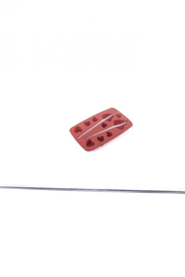 Silikon Buz Kalıbı Kalp 20x12cm