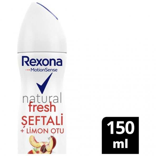 Rexona Deo Sprey Bayan Natural Şeftali+Limon 150ml