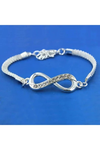 Kadın Bilekliği Sonsuzluk Bilekliği Kadın Takı Trend Bileklik - 4