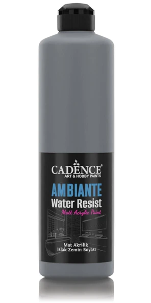 AMBIENTE SUYA DAY. AKR. BOYA AW-22 GRAFİTİ GRİ 500ML + KATALİZÖR 20GR