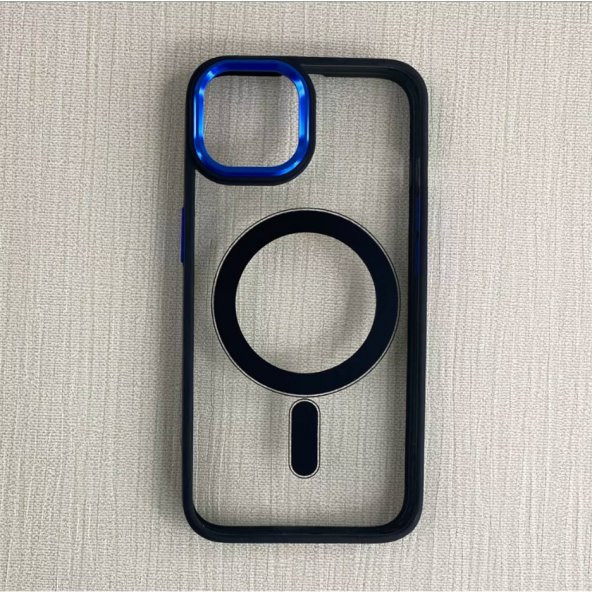 İphone 14 Pro - Metallic Camera Magsafe Kılıf - Resim 3