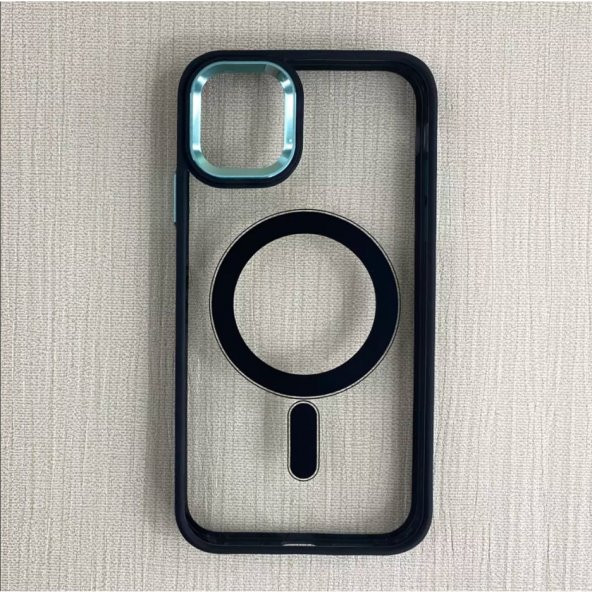 İphone 14 Pro - Metallic Camera Magsafe Kılıf - Resim 5