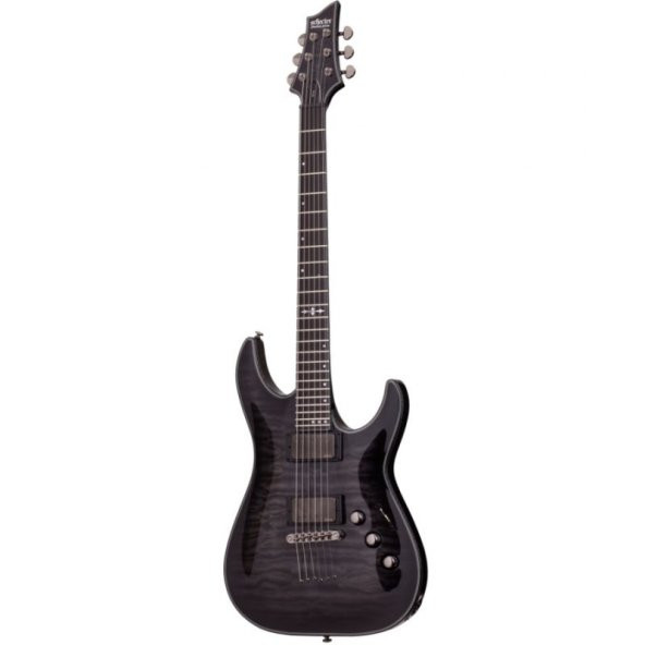 Schecter Hellraiser Hybrid C-1 Elektro Gitar (Trans Black Burst) - 1