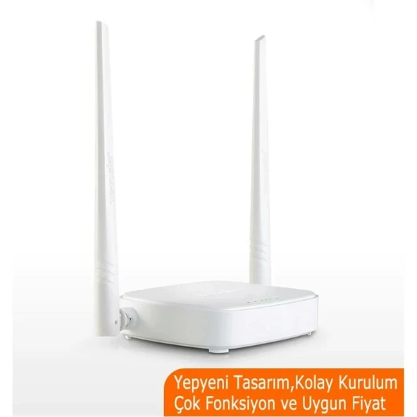 Tenda N301 4Port WiFi-N 300Mbps 2 Anten Ap&Router - 3
