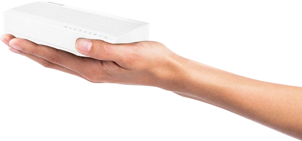 Tenda S108 v3 8 Port 10/100 Fast Ethernet Switch - Resim 3