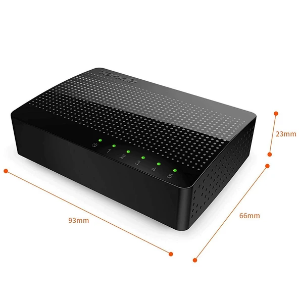 Tenda Sg105 5port 10/100/1000 Gigabit Switch - 9