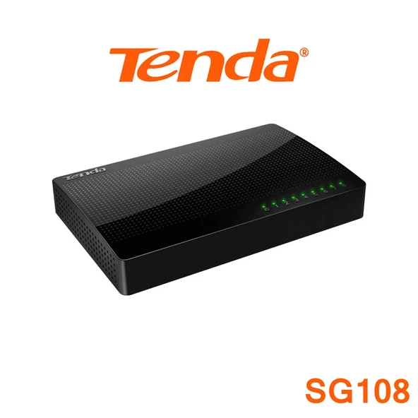 Tenda Sg108 8 Portlu 10/100/1000 Gigabit Switch