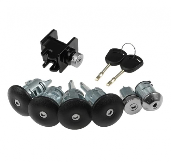 Ford Transit Kilit Şifre Takımı Kaput Depo Kontak 2001-2006