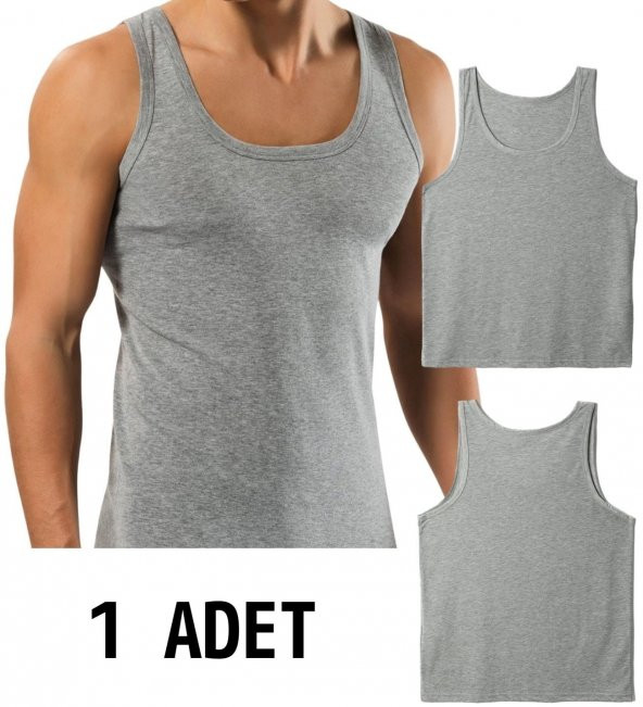 ERKEK 100 PAMUK ASKILI KLASİK ATLET