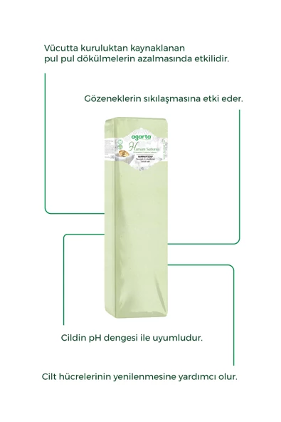 Agarta Doğal El Yapımı Hamam Sabunu 1400 gr - 2