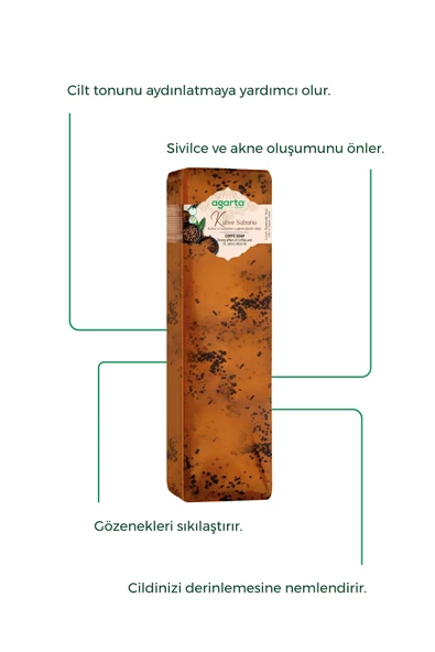 Doğal El Yapımı Kahve Blok Sabunu 1400 Gr - 2