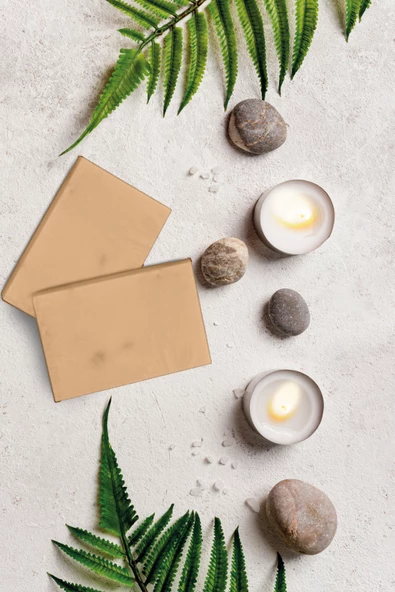 Doğal El Yapımı Kahve Blok Sabunu 1400 Gr - 4