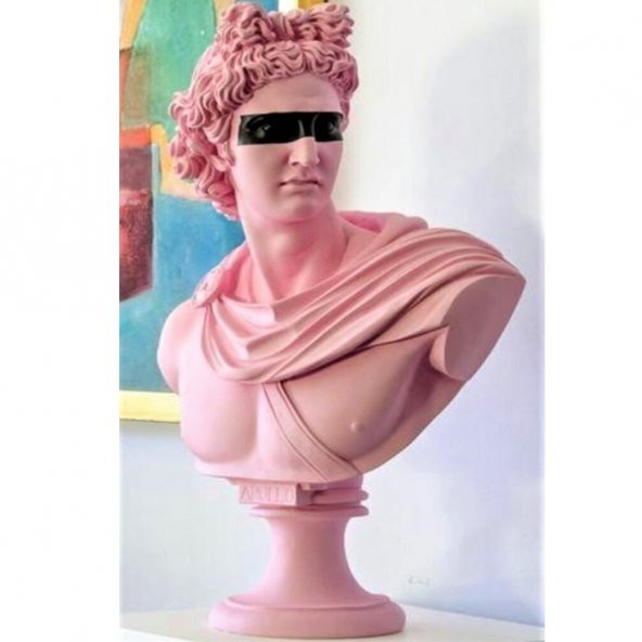APOLLON BÜST HEYKEL BİBLO HK102-29 ürün görseli
