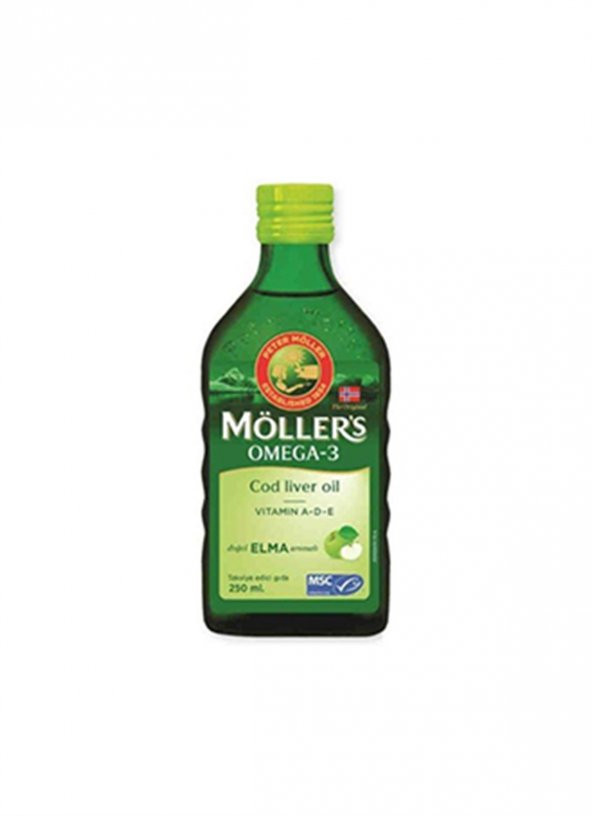 Möllers Balık Yağı Şurubu Doğal Elma Aromalı 250 ml