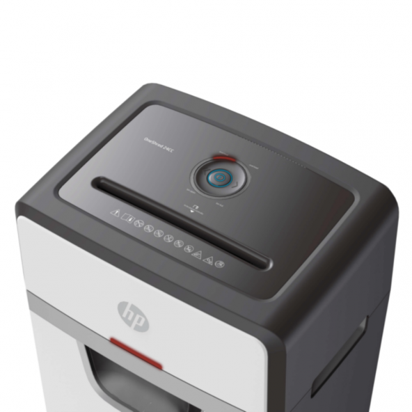 HP OneShred 24CC Evrak İmha Makinesi / Kağıt Kırpma Makinesi - Çapraz /Parçacık kesim -4mm x 35mm-30lt - 9