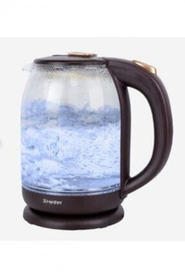 Led Işıklı Cam Kettle Renk Değiştiren Su Isıtıcı