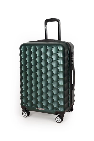 Polo&Sky Petek Model Haki Renk 2'li Valiz Seti - 3