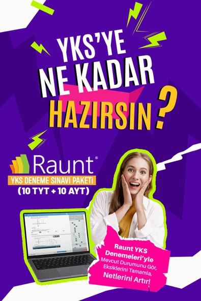 Raunt YKS Deneme Sınavı Paketi ürün görseli